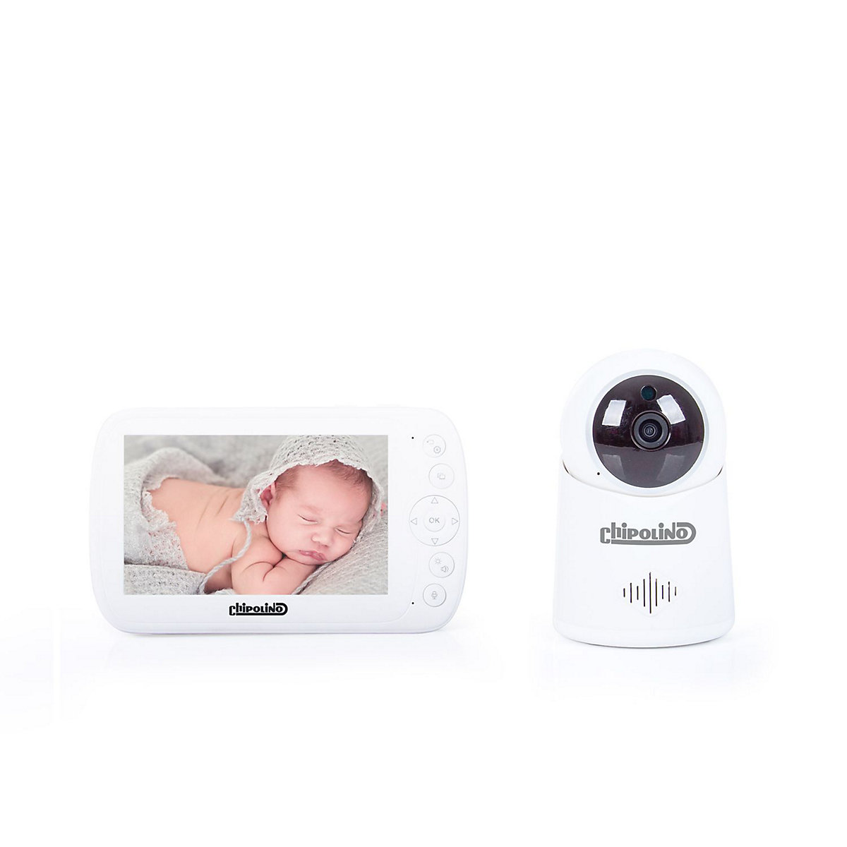 Video-Babyphone Orion 5 Zoll LCD Nachtsicht, Musik, Temperatursensor Babyphone