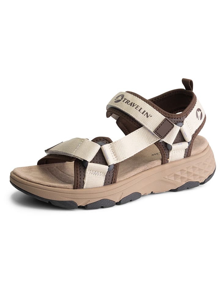 TRAVELIN' Leder-Trekkingsandalen 
