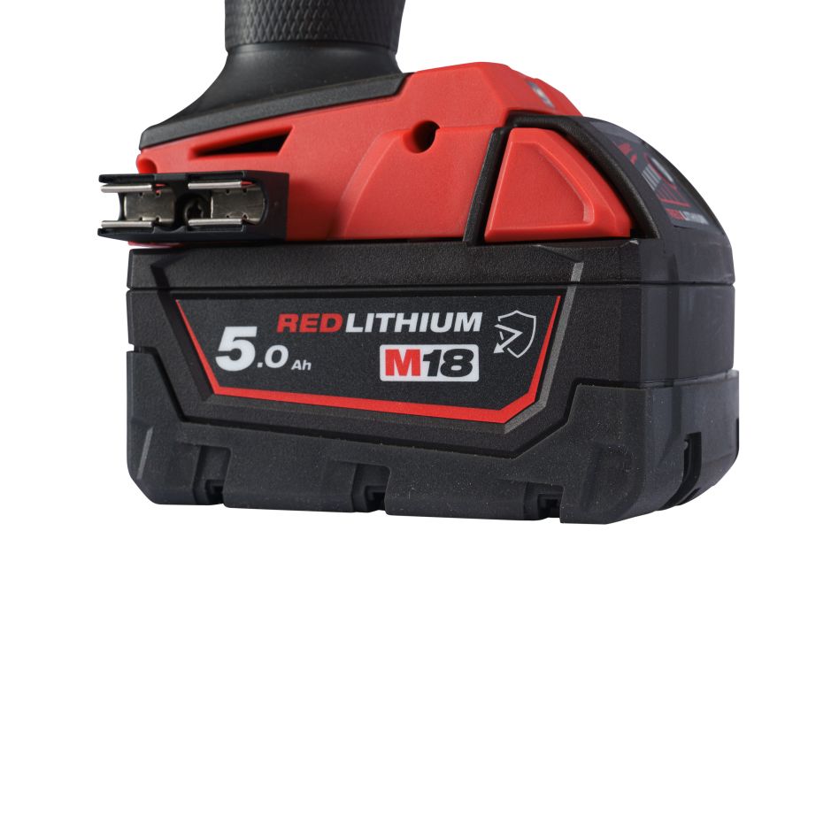 Milwaukee Tilbehør 4932479265 M18 B5-CR Kemikaliebestandigt 5,0 Ah batteri 18 V