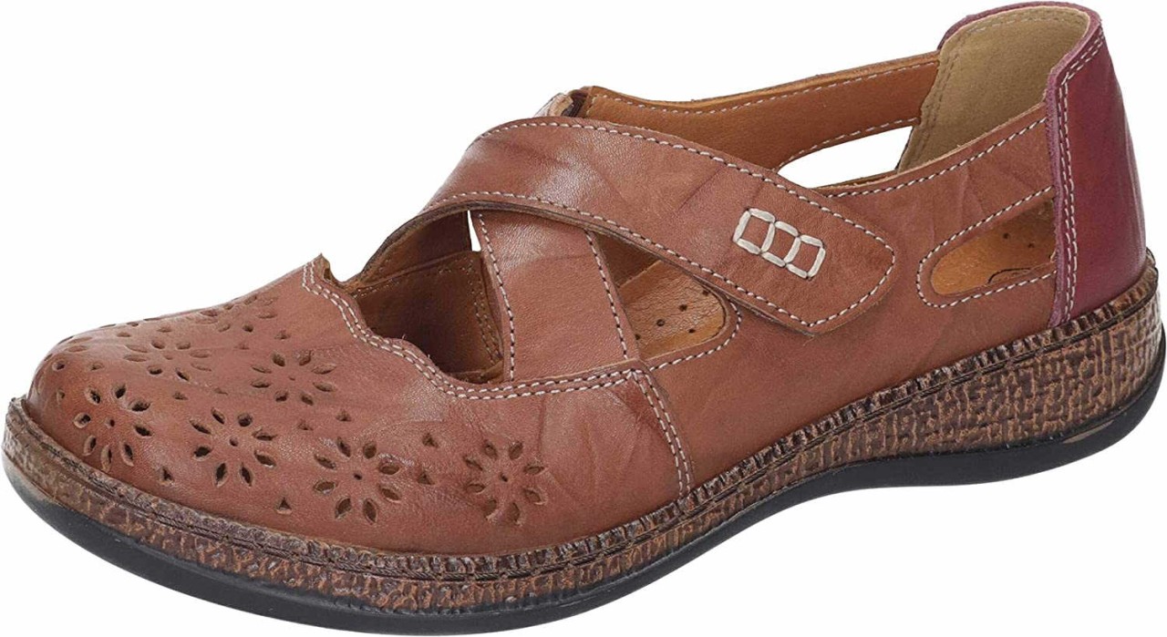 COMFORTABEL Komfort Slipper braun