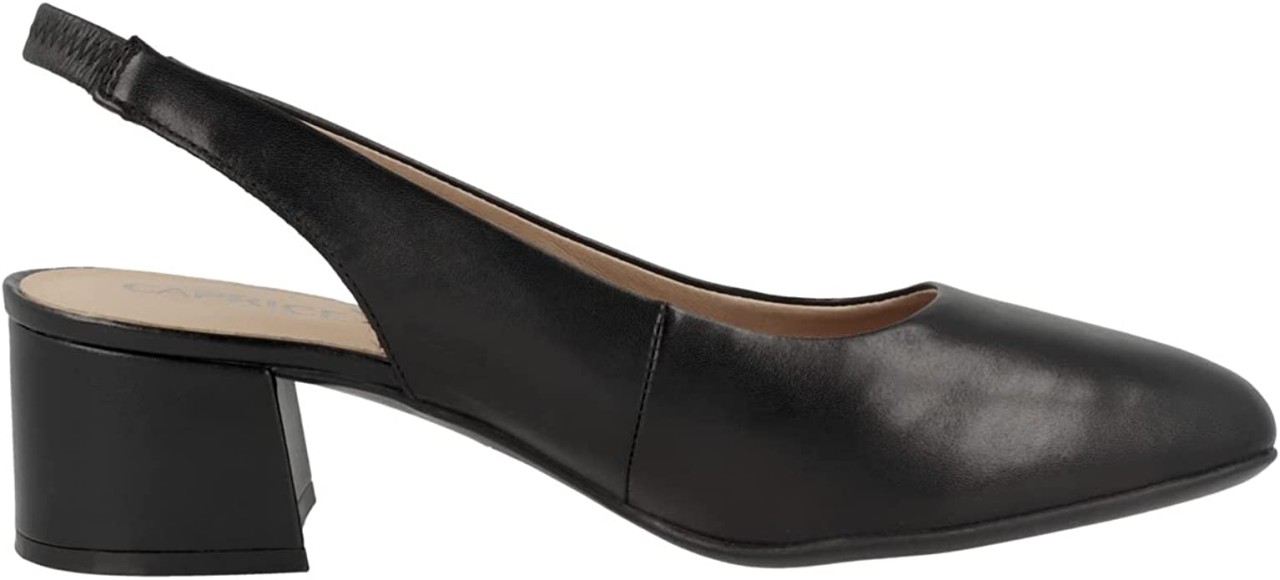 CAPRICE Sling-Pumps schwarz