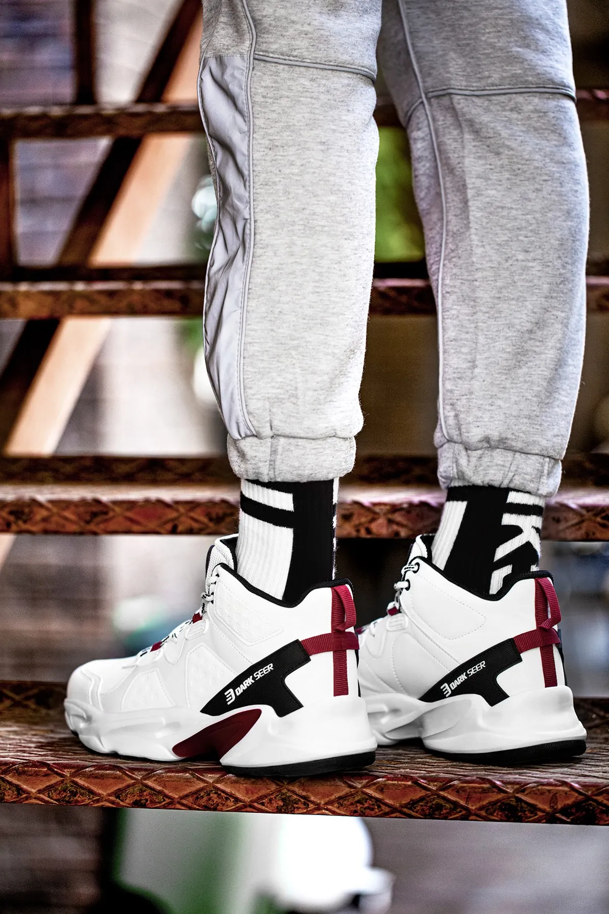 DARK SEER  Weißer Unisex-Sneaker