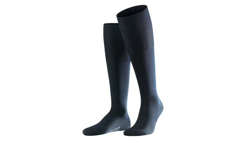 FALKE Herren Kniestrümpfe Airport D.NAVY