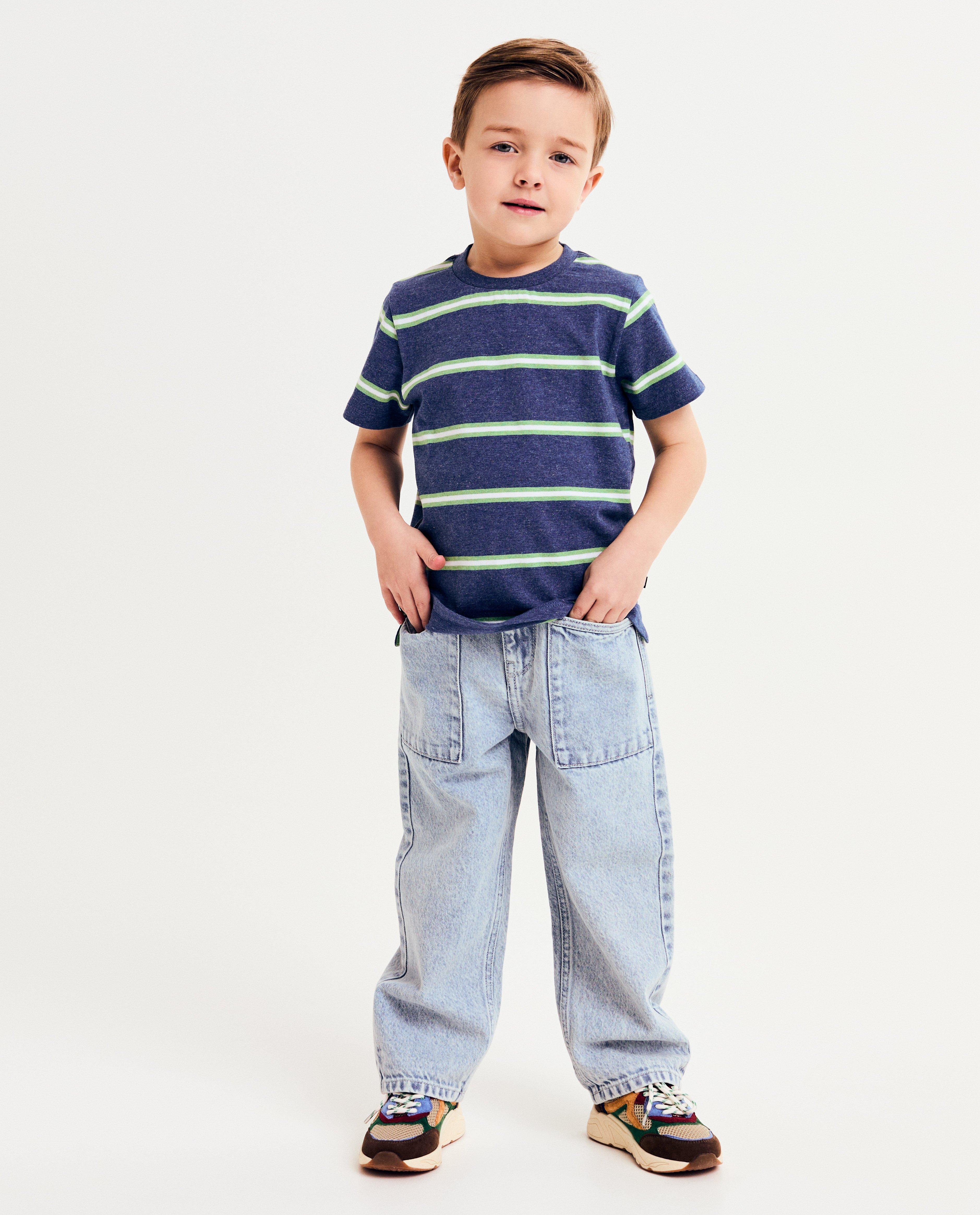 Tricou cu dungi albastre Hampton Bays