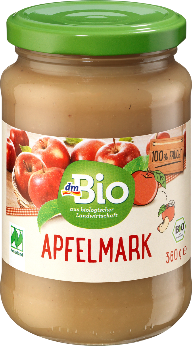 Fruchtmark Apfel, 360 g