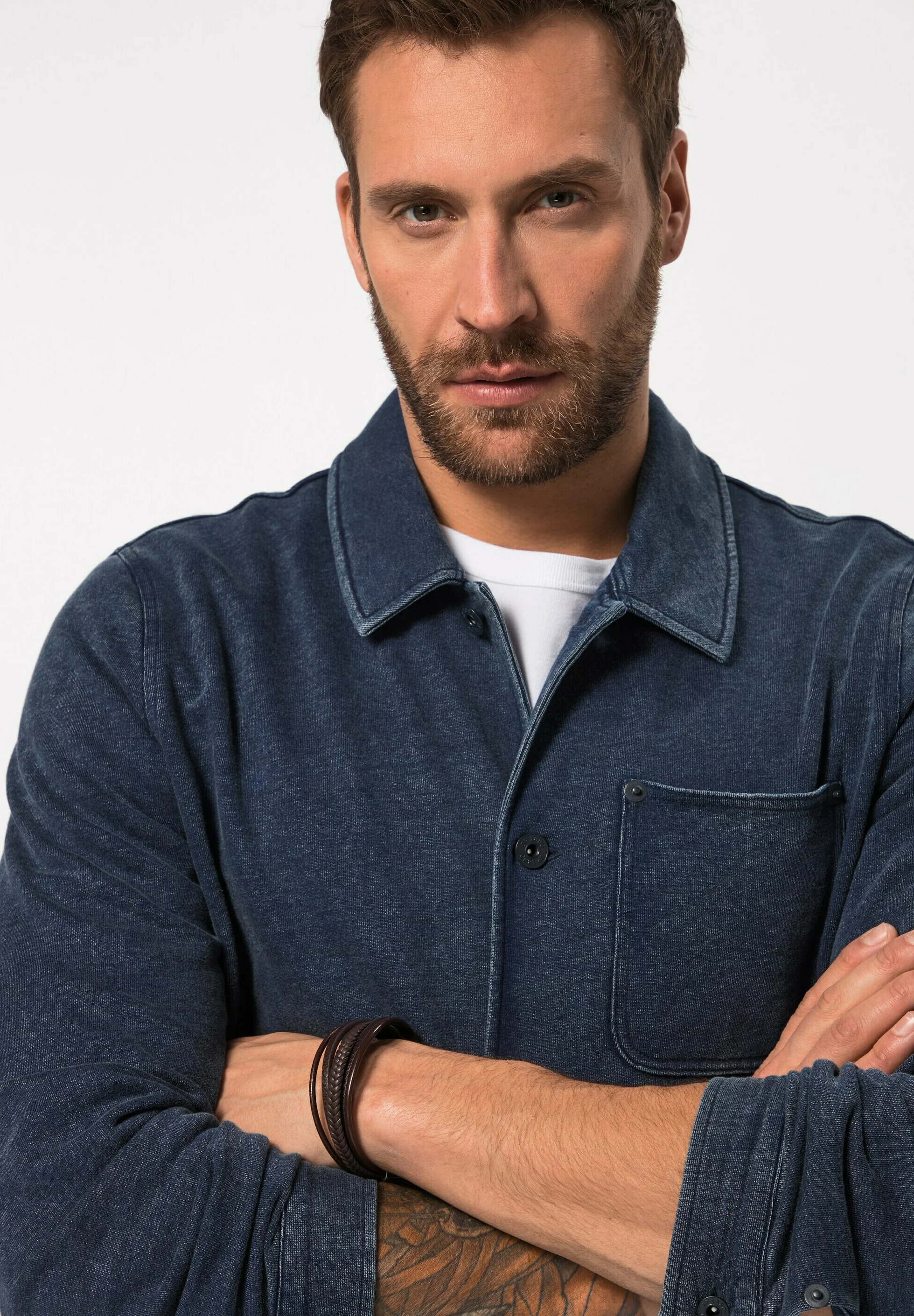 JP1880 ESTILO TRABAJADOR LOOK VINTAGE - Chaqueta ligera