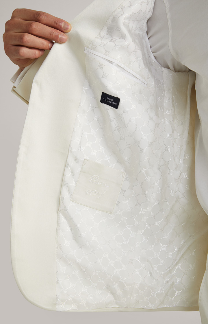 Wedding Baukasten-Sakko Hawker in Creme
