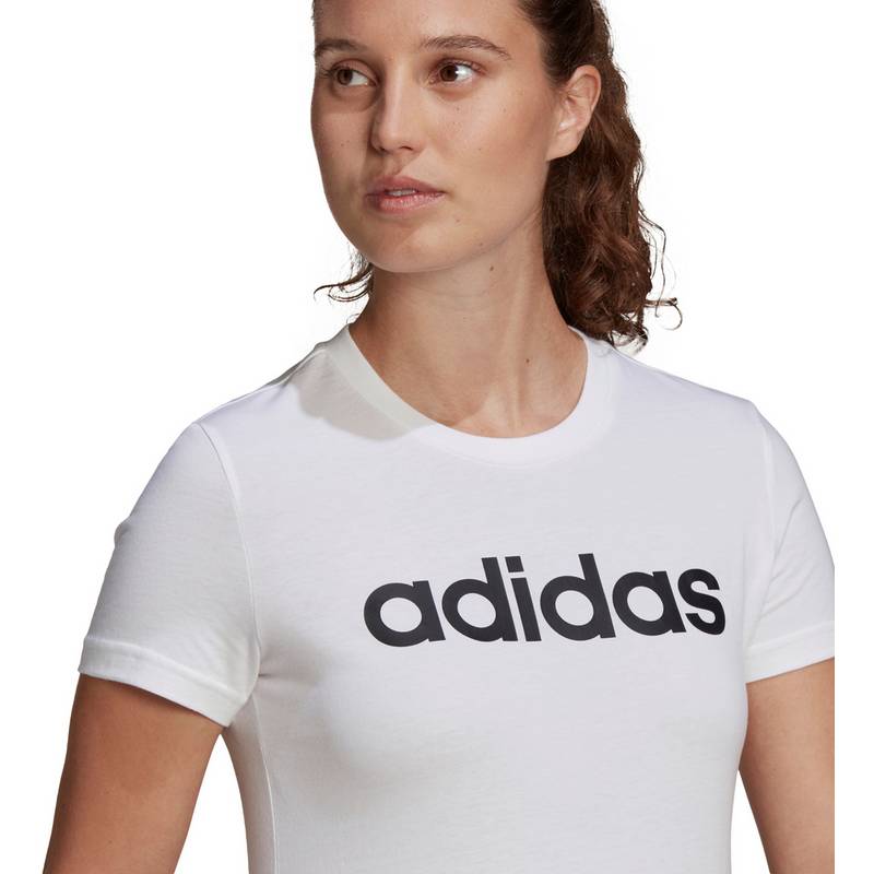 adidas LOUNGEWEAR Essentials Slim Logo T-Shirt Damen
