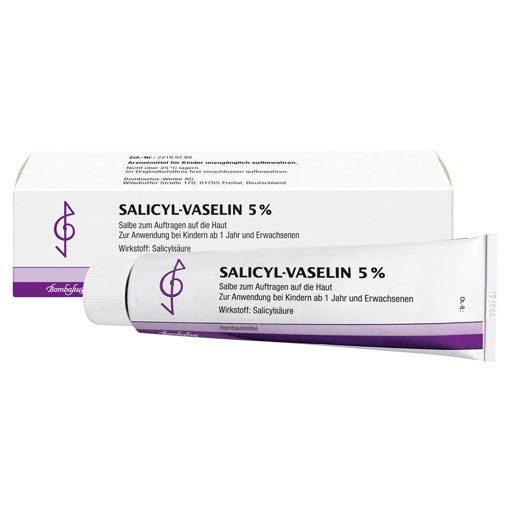 SALICYL VASELIN 5% Salbe  100 ml  Salbe