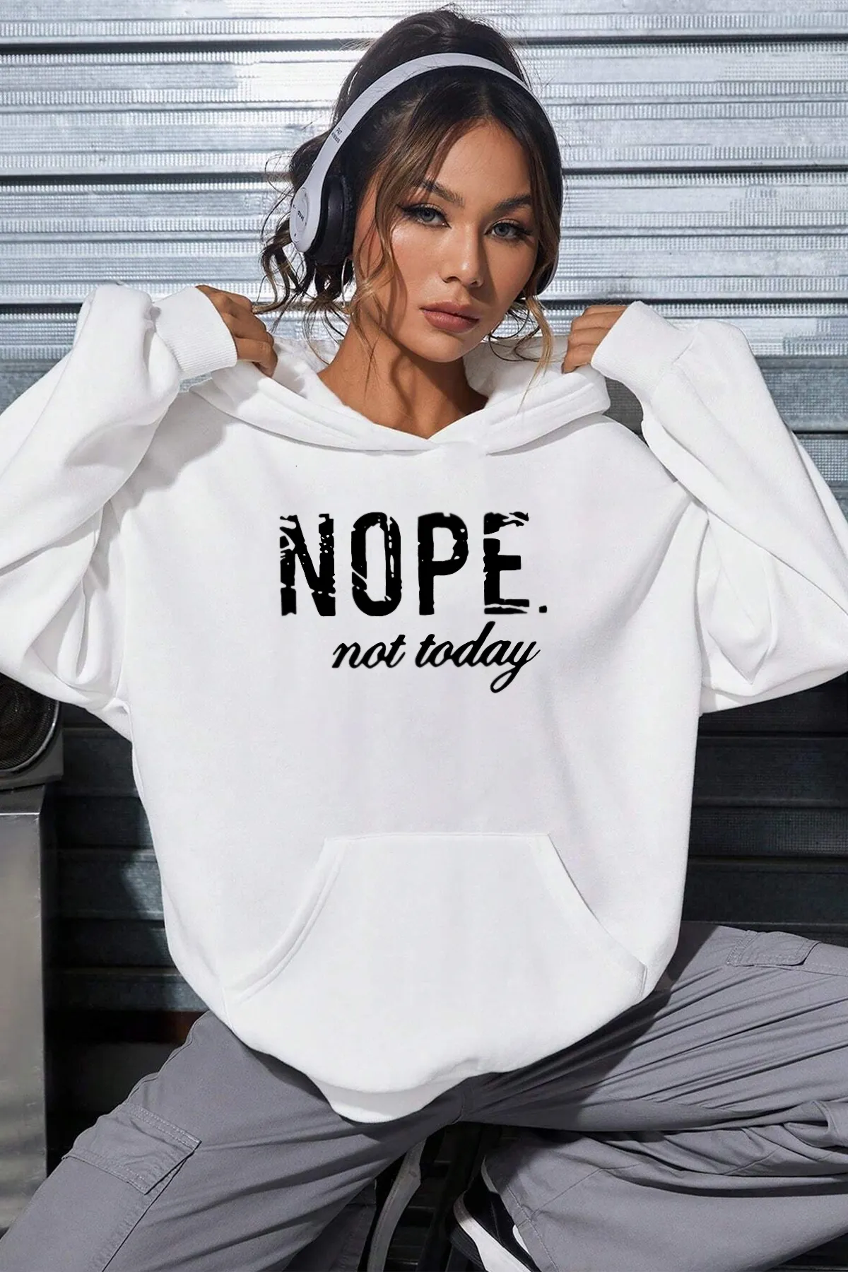 uyguntarz  Unisex-Sweatshirt mit Kapuze und Reißverschluss