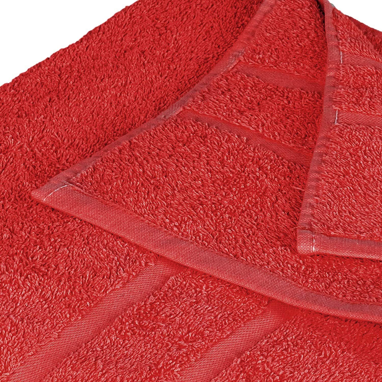 StickandShine Handtuch Set 4x Gästehandtuch 4x Handtücher 4x Duschtücher 2x Badetücher als SET in verschiedenen Farben (14 Teilig) 100% Baumwolle 500 GSM Frottee 14er Handtuch Pack, 100% Baumwolle 500 GSM