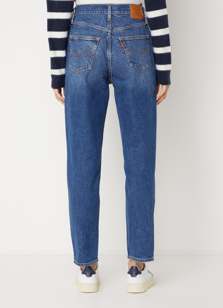 Τζιν Levi's με ψηλή μέση, από μείγμα lyocell και σχέδιο μεσαίου πλυσίματος.