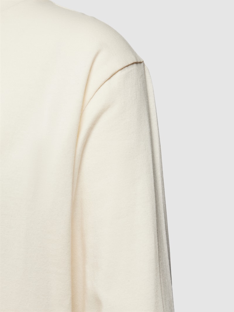 Pyjama-Oberteil im unifarbenen Design Modell 'Mix+Relax' in beige