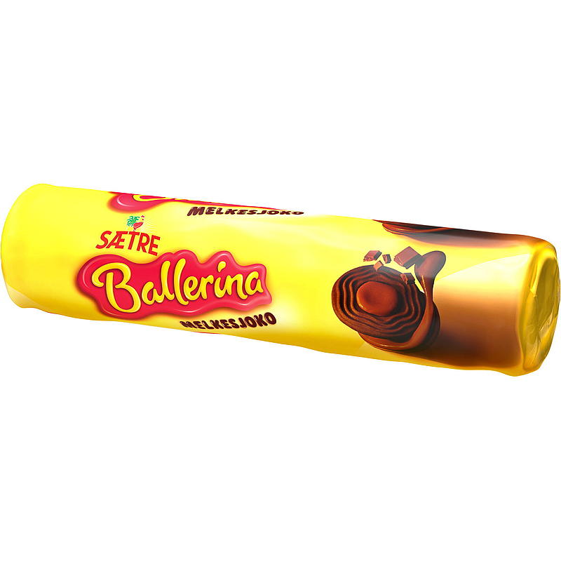 Sætre Ballerina 205 g Melkesjokolade