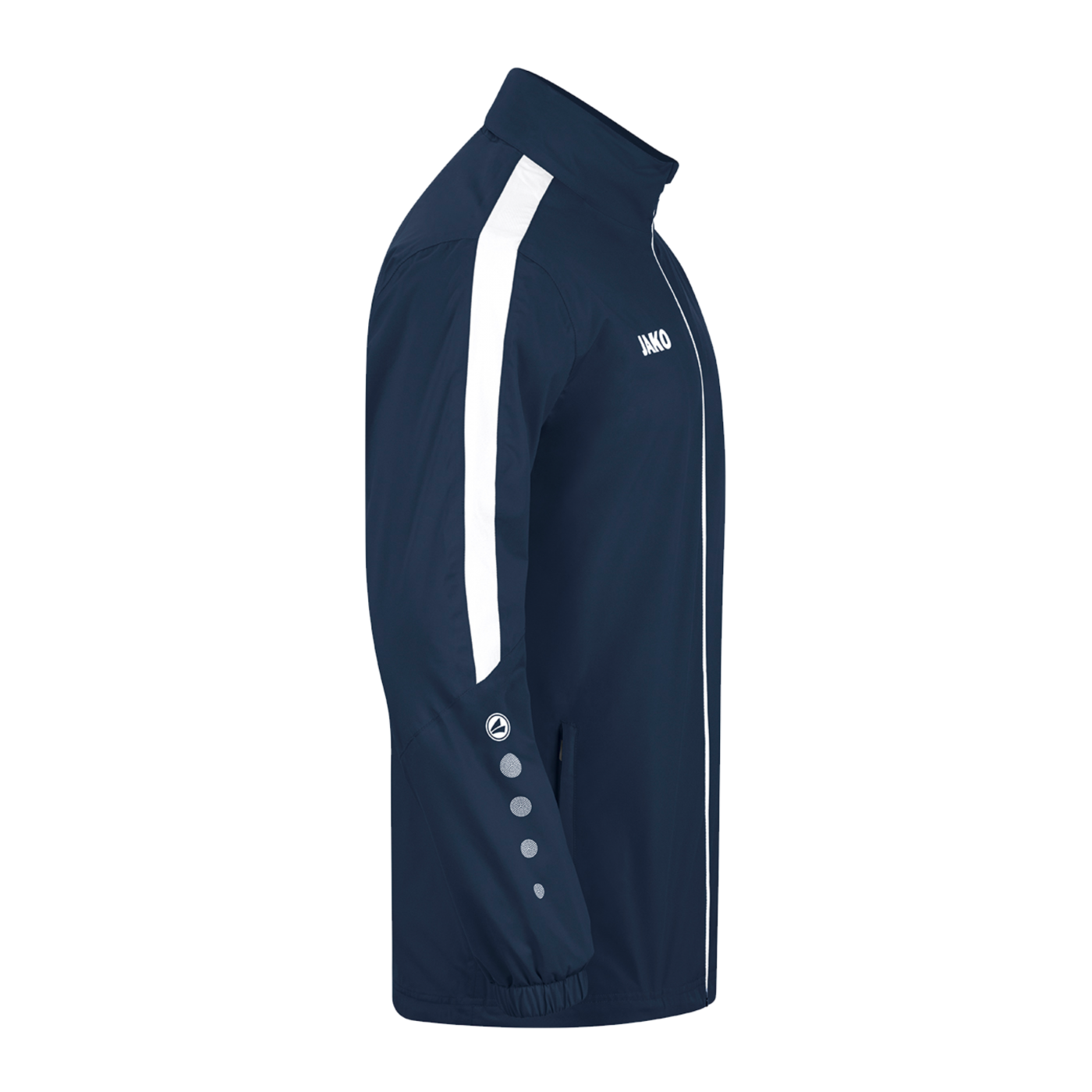 JAKO Power Allwetterjacke Blau Weiss F900