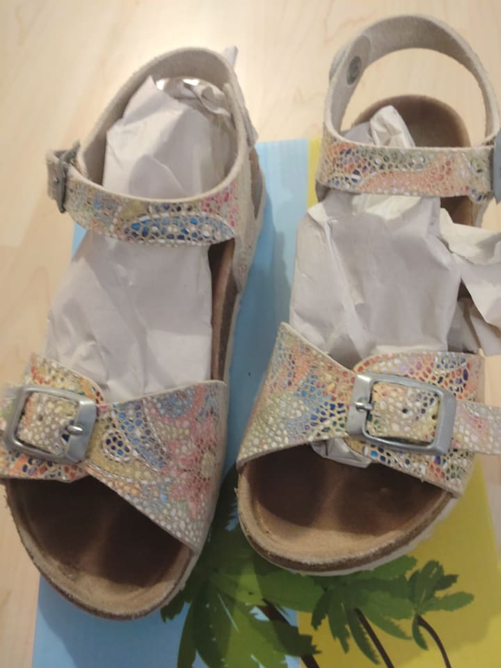 BIO PINGÜIN Sandalen in Gelb günstig kaufen 28