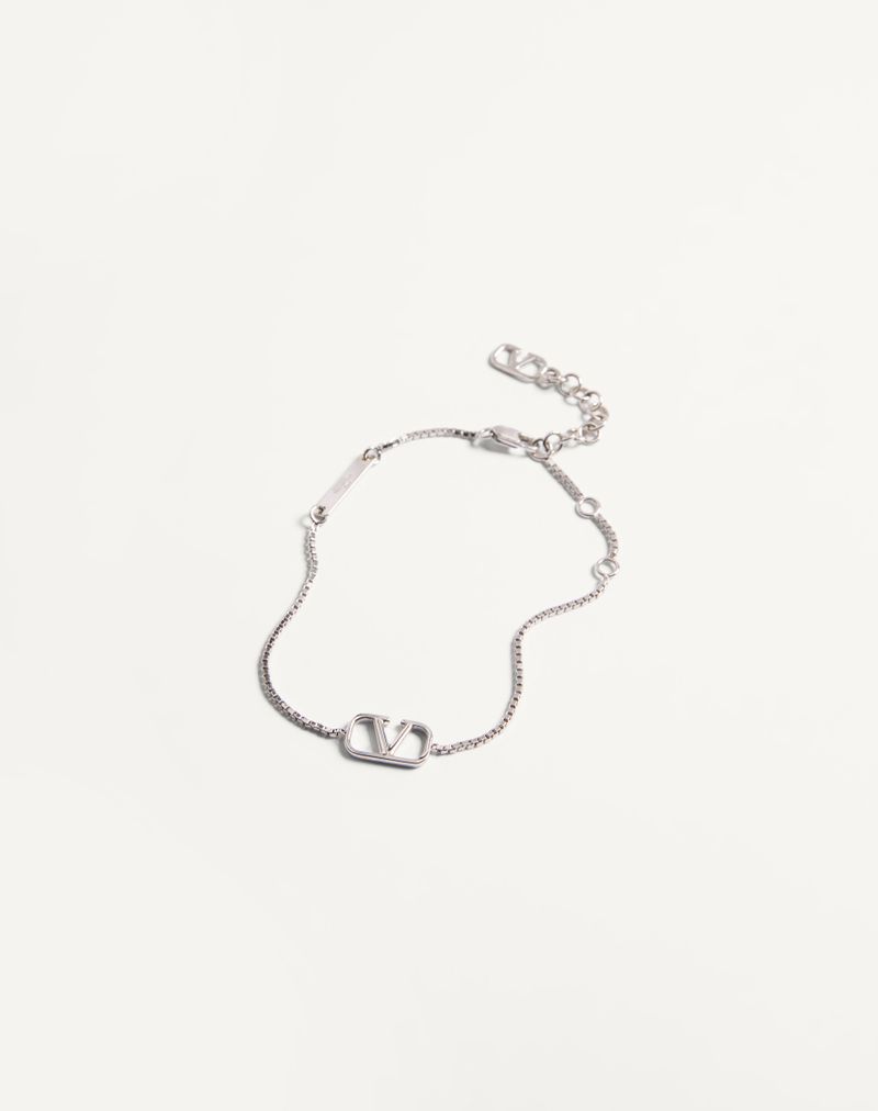 VLogo kenmerkende metalen armband