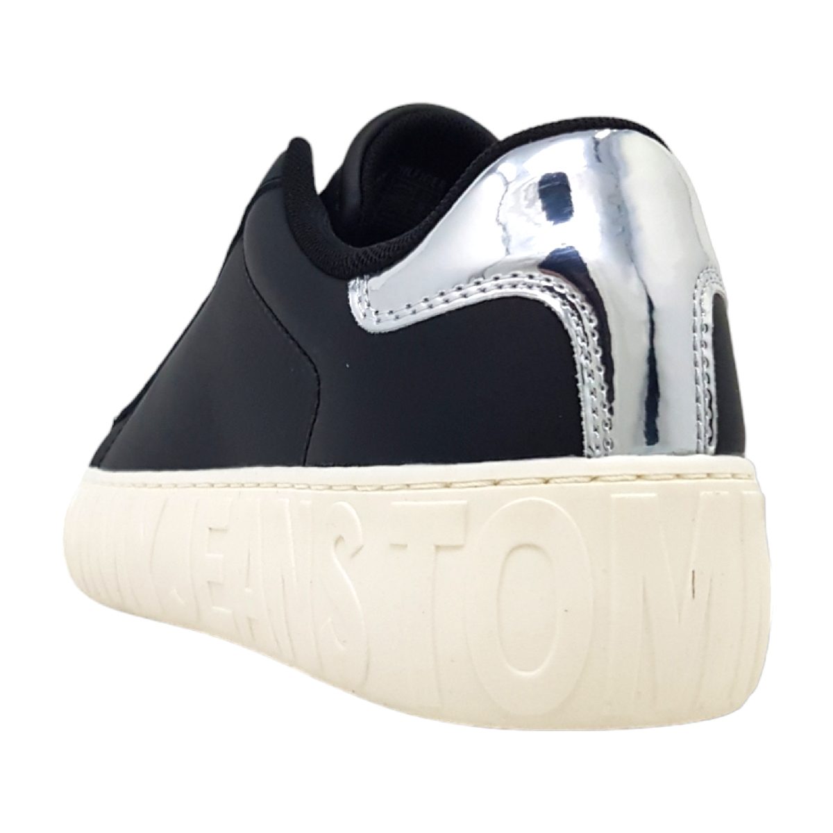 Tommy Hilfiger TJW New Cupsole LEath LC EN0EN02273 Schwarz BDS black/ silver