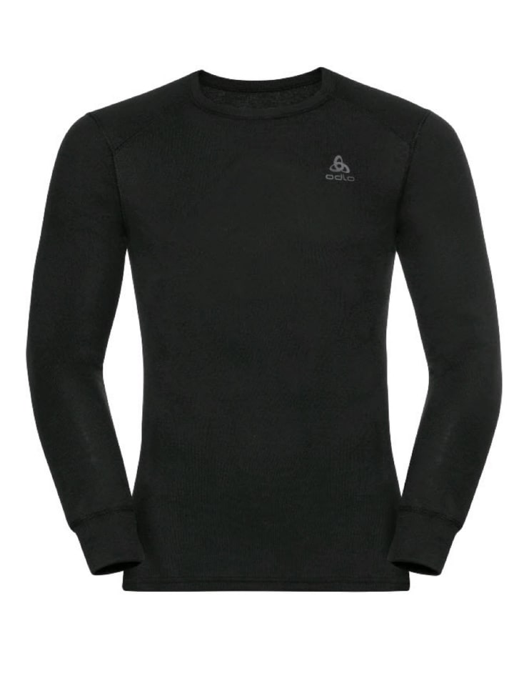 Odlo Unterhemd Active Warm Eco Crew in Schwarz günstig kaufen