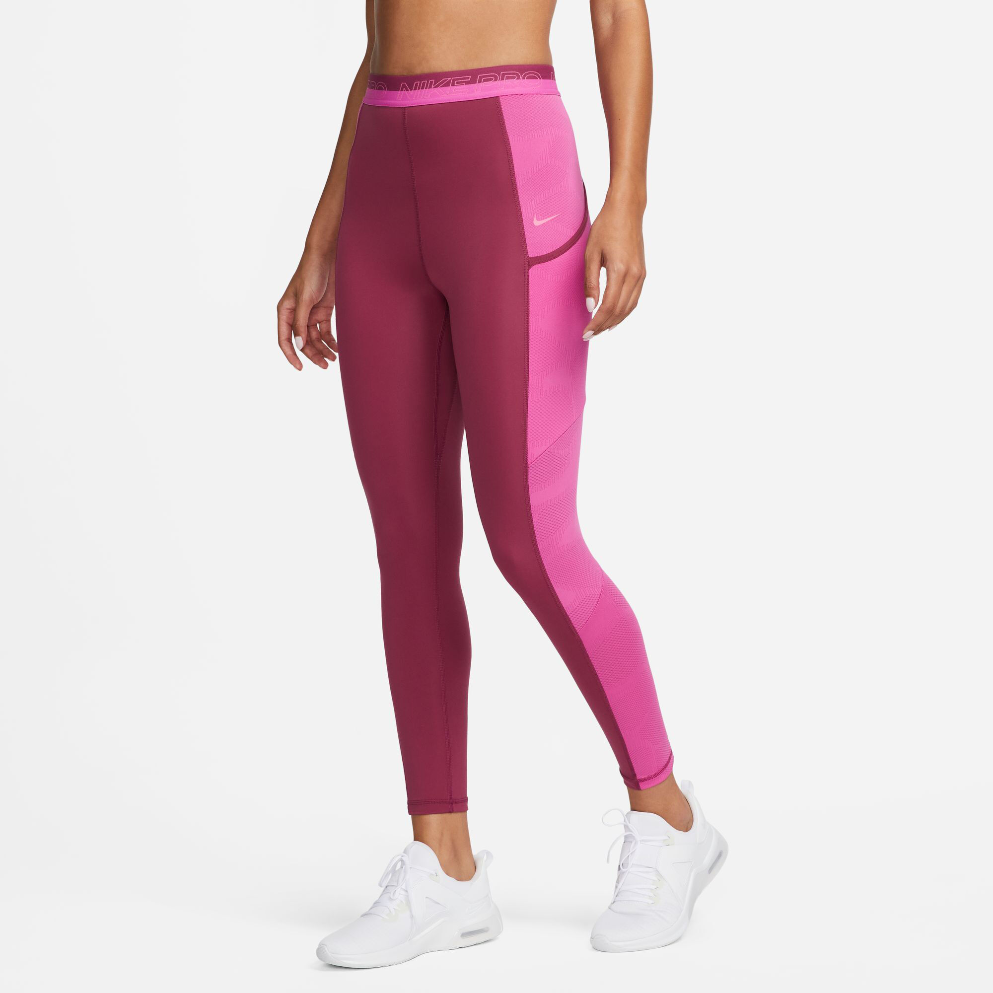 Dri-Fit Performance Heritage Tight Damen - Rot, Pink