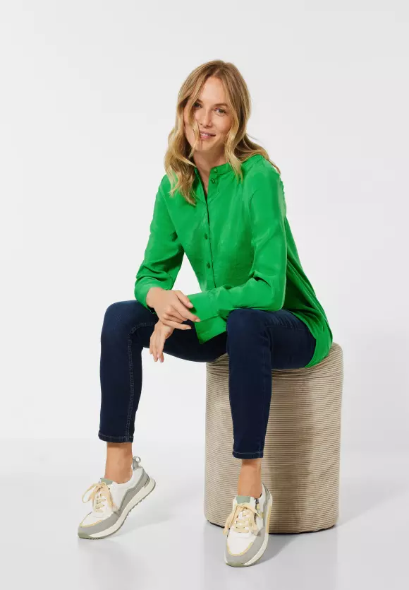 CECIL Longbluse in Unifarbe
