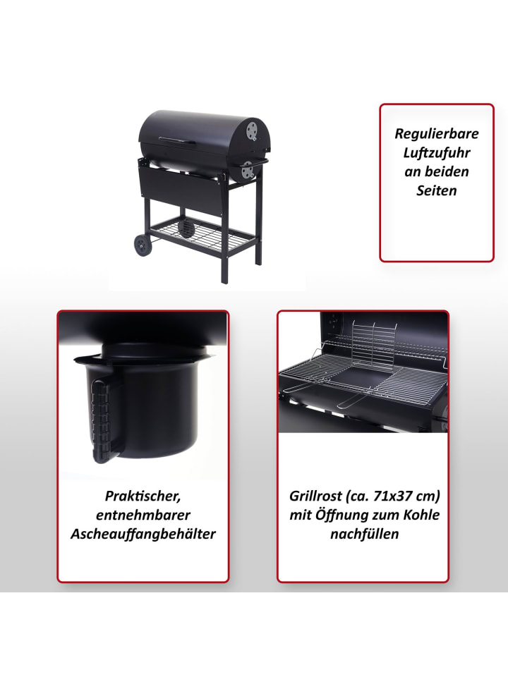 MCW Grillwagen F70 mit Deckel günstig kaufen onesize