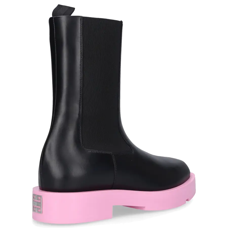Givenchy - Chelsea Boots SQAURED Kalbsleder - schwarz