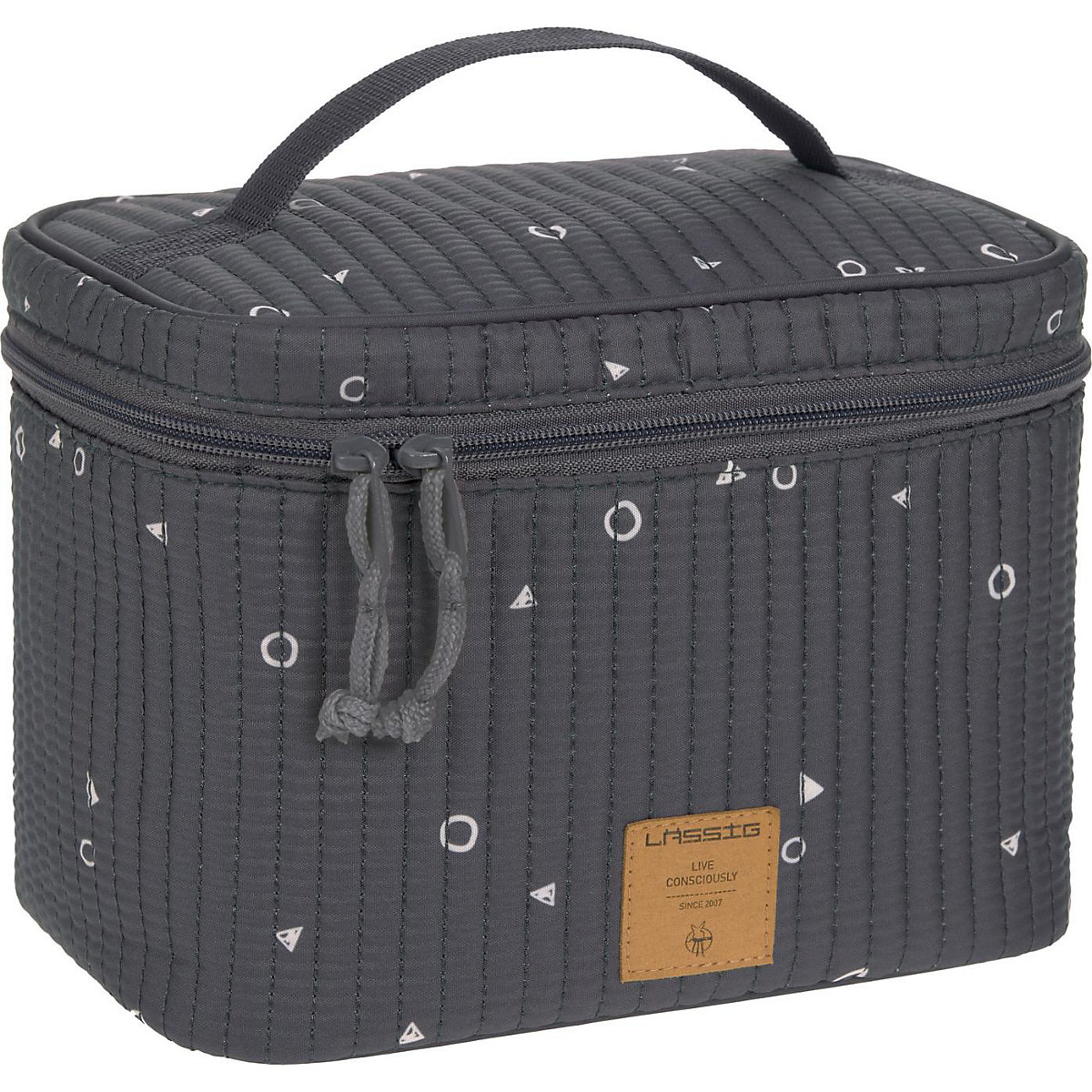 Wickeltisch Organizer Nursery Caddy To Go Universe anthracite