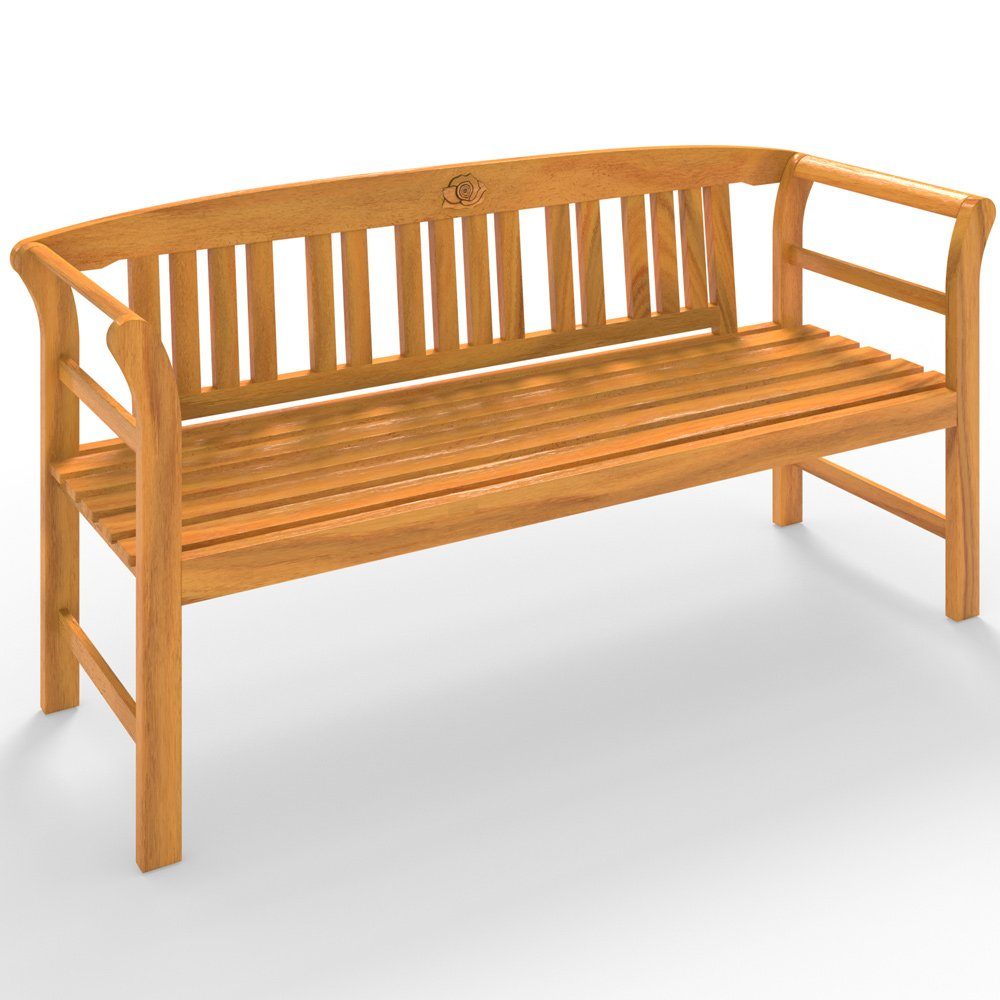 Deuba Gartenbank, Wetterfest Eukalyptus Holz FSC®-zertifiziert 320kg Belastbar 3-Sitzer