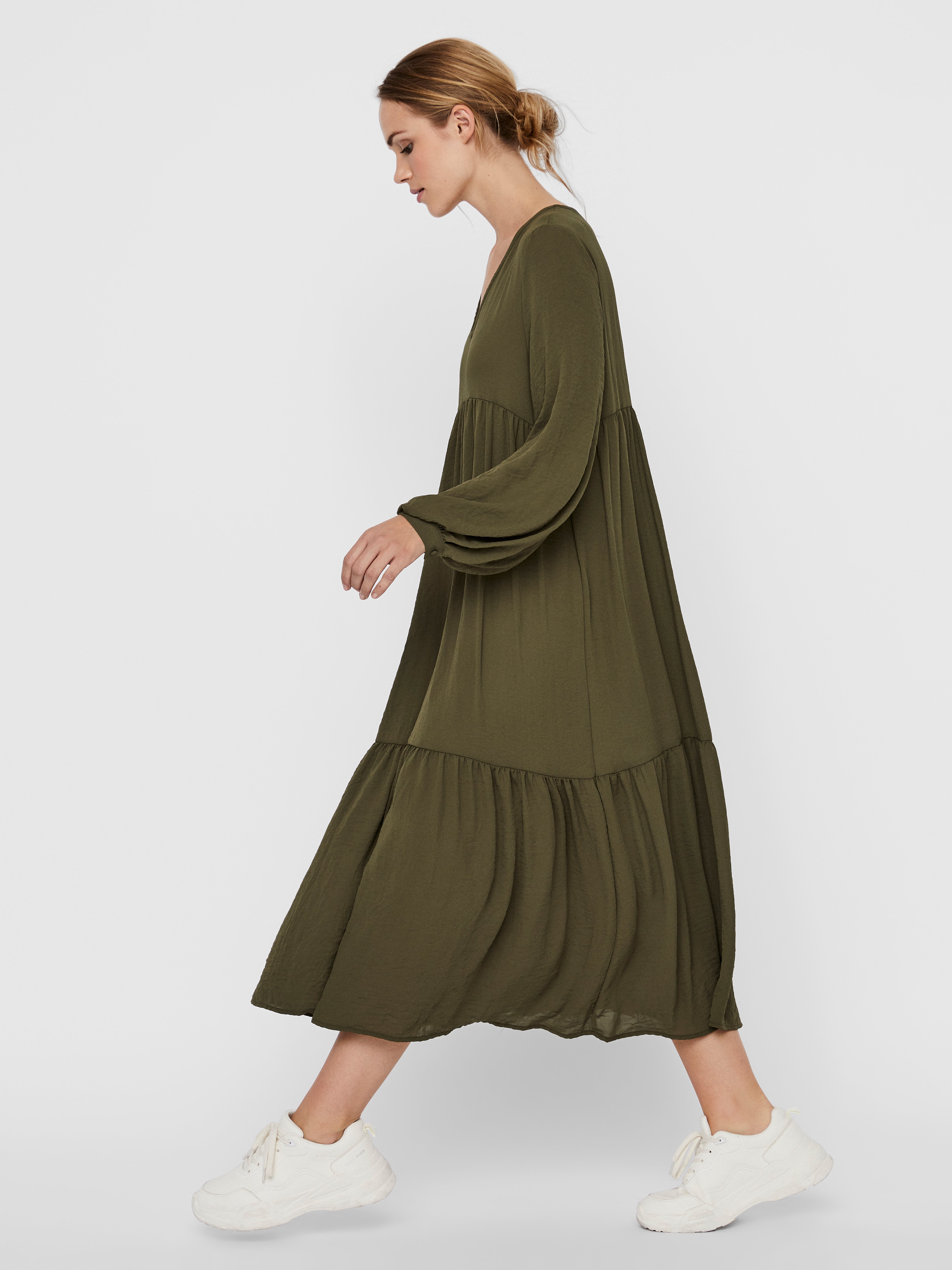 VMZIGGA Langes Kleid