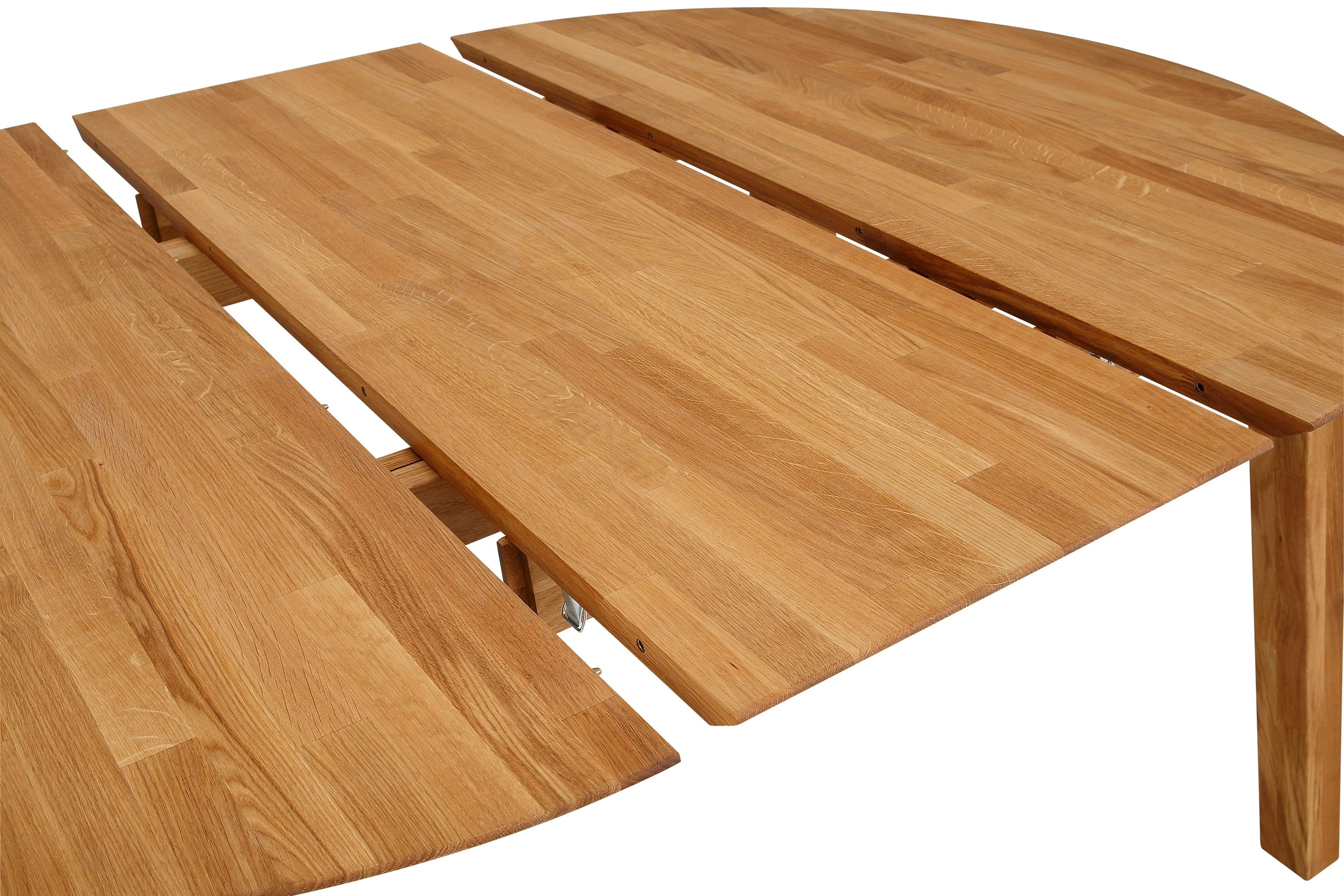 Home affaire Esstisch Time, Durchmesser 120 cm, mit Auszugsfunktion