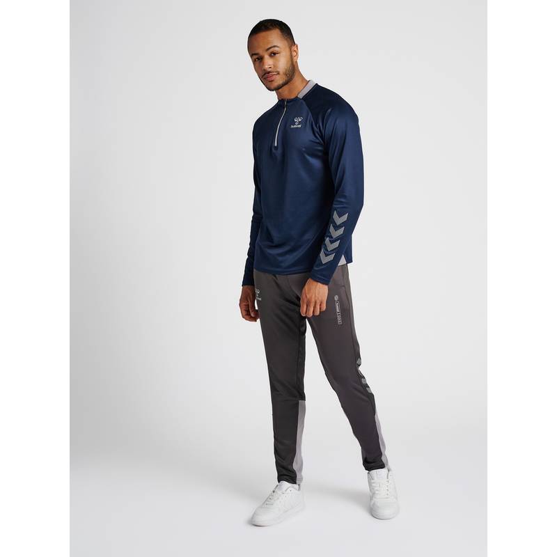 hummel hmlGG12 ACTION HALF ZIP SWEAT T-Shirt Herren