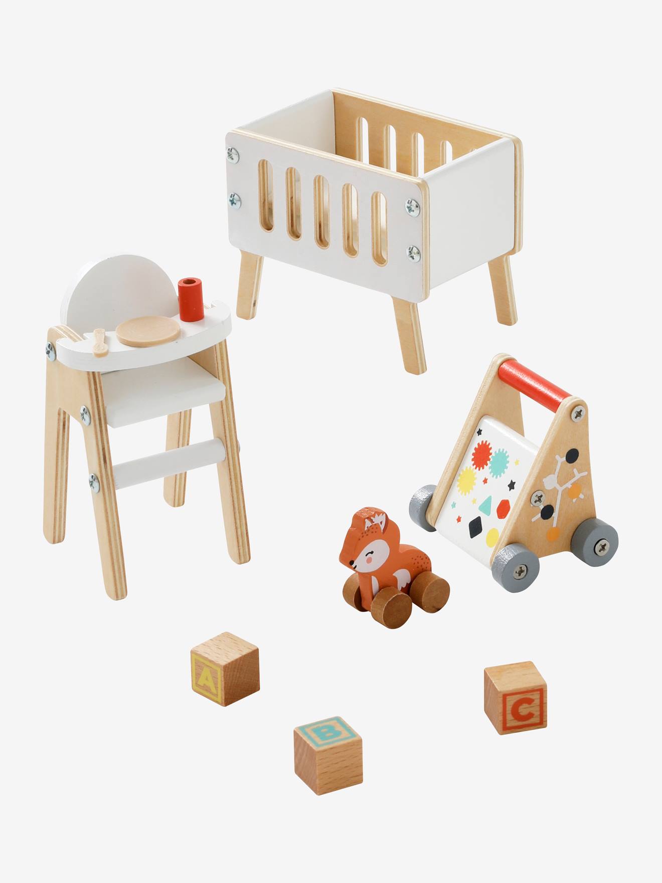 Chambre enfant amis des petits en bois FSC® blanc