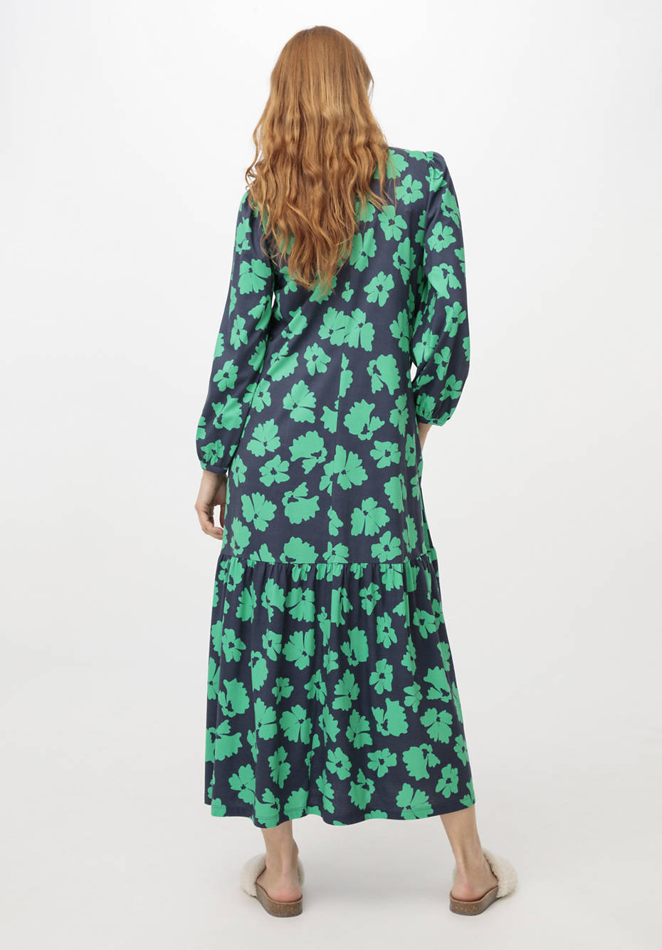 Midi-Kleid aus reiner Bio-Baumwolle