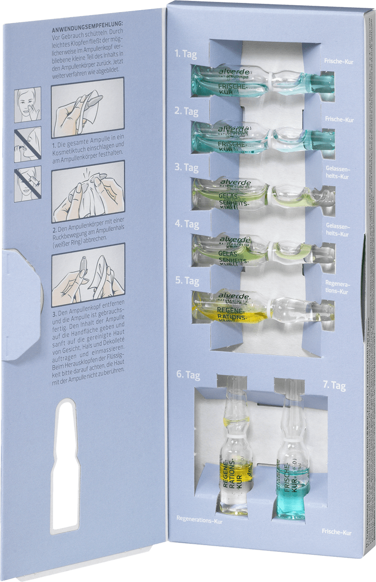 Jede Haut 7 Tage Ampullenkur, 7 ml