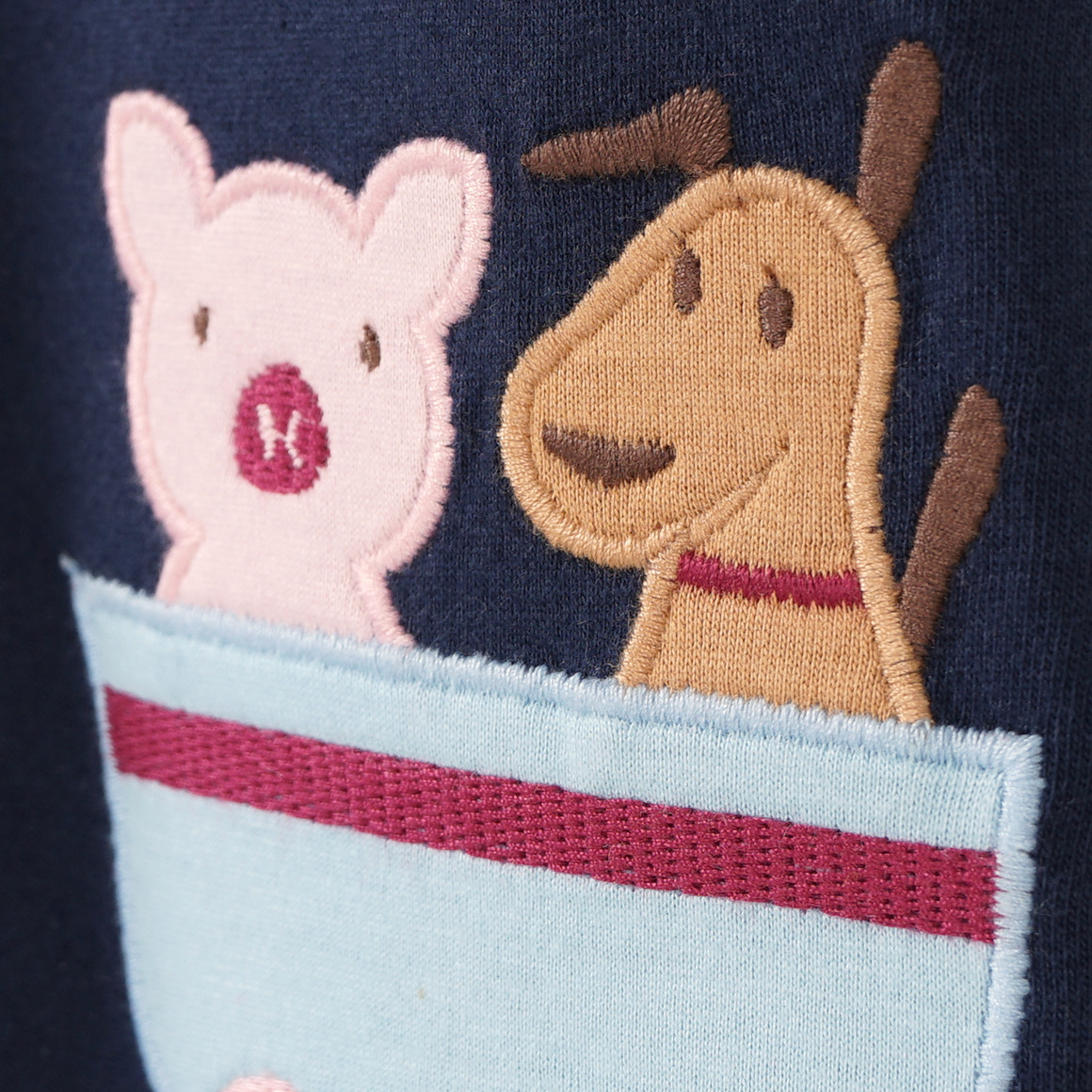 Mädchen Kleid mit Tier-Applikation