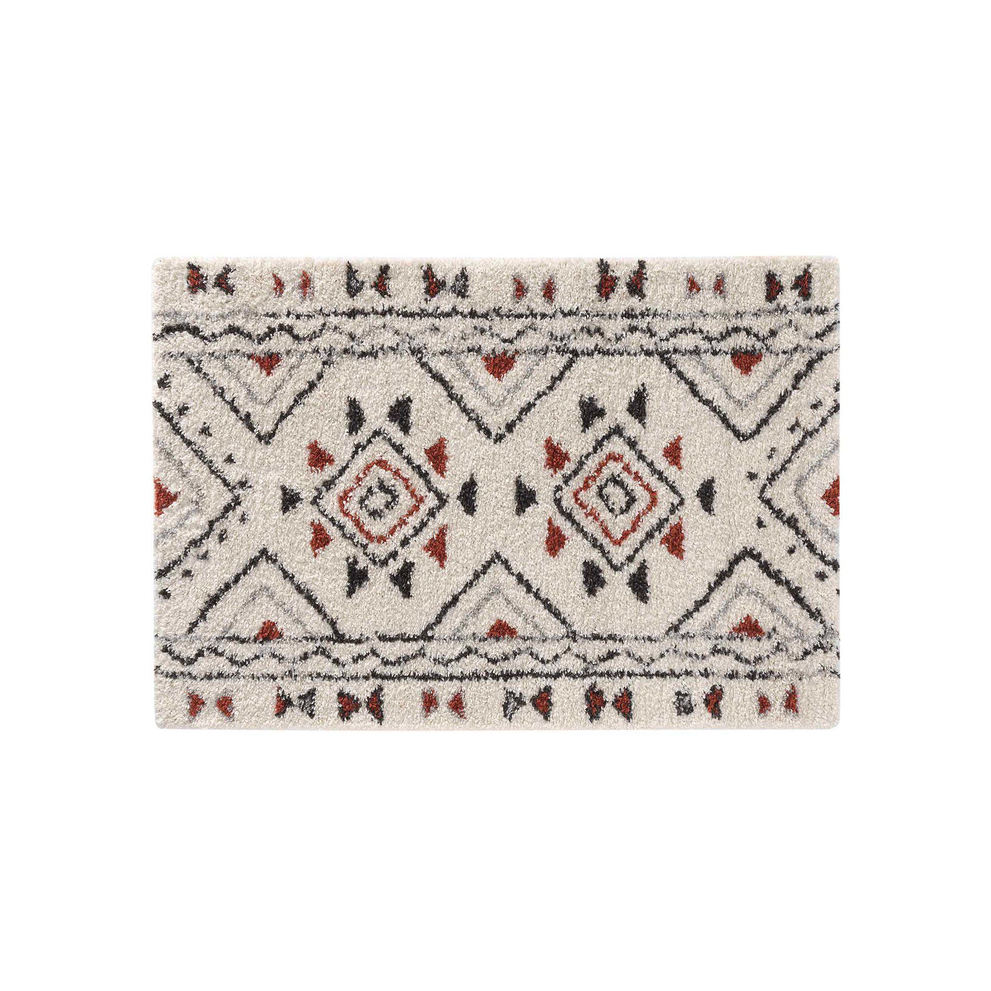 Tapis rectangulaire motif ethnique
