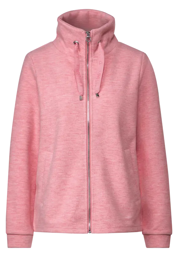 Street One Sweatjacke in Melangeoptik
