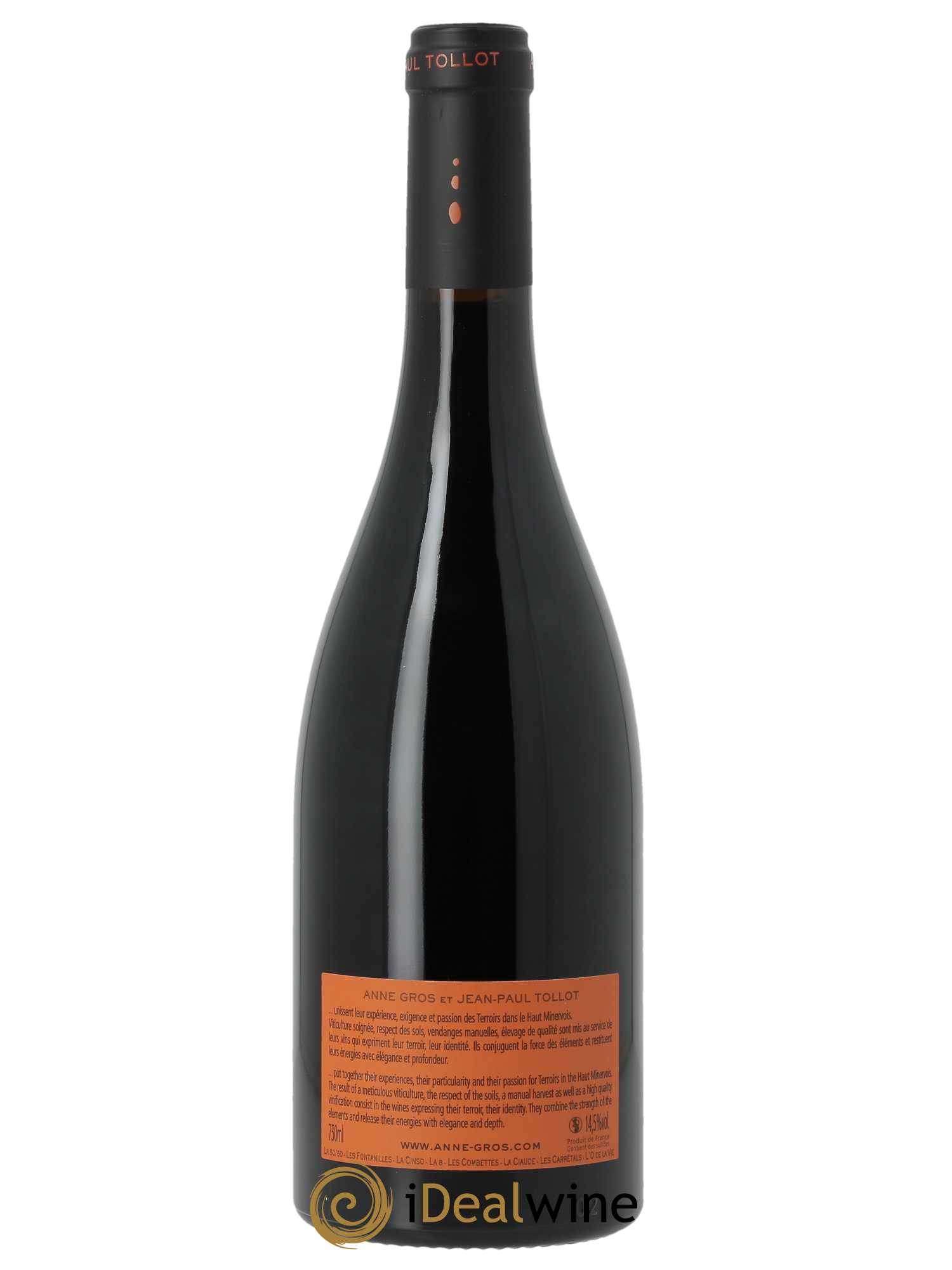 Minervois La Ciaude Anne Gros & Jean-Paul Tollot  2022 - Lot de 1 Bouteille