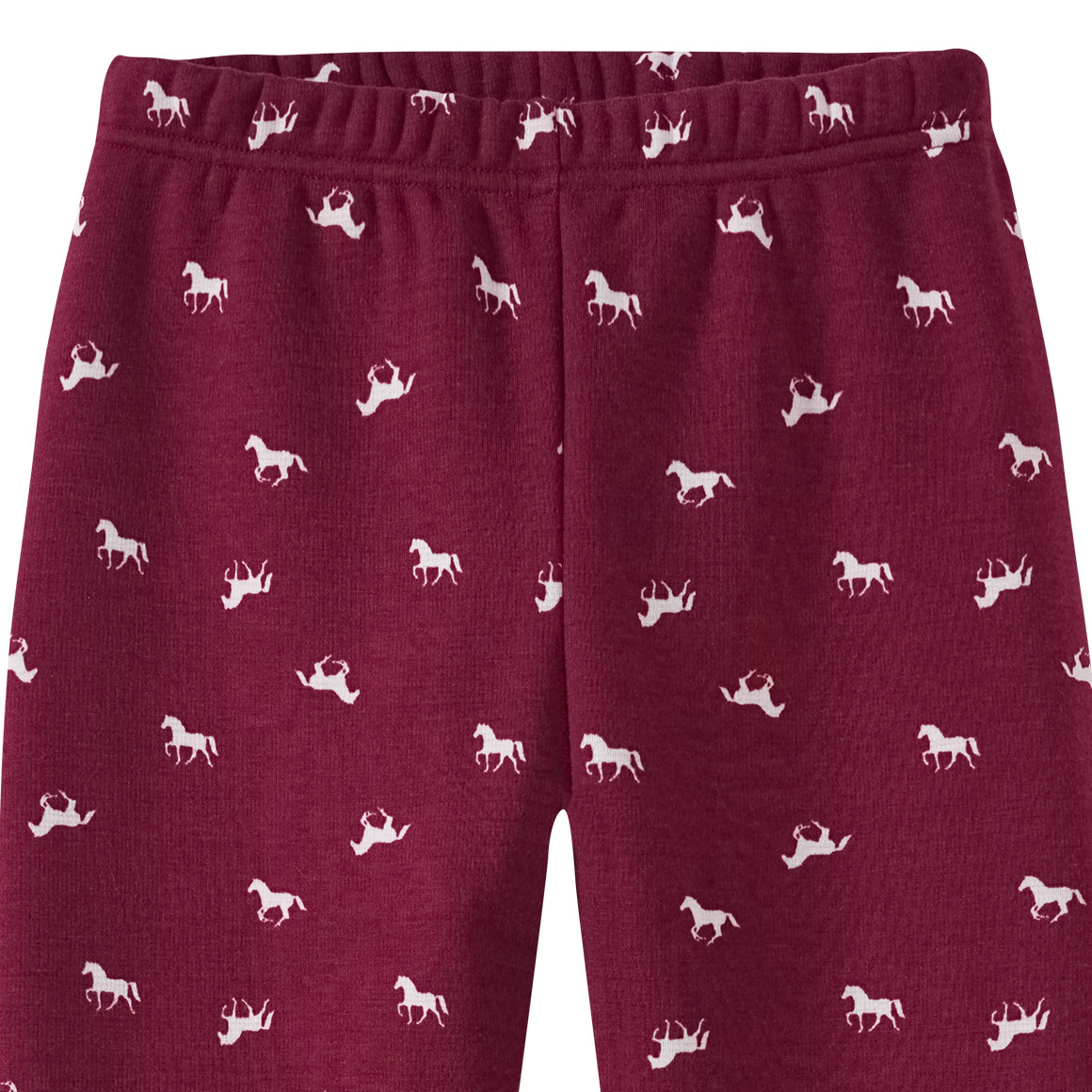 Mädchen Thermo-Leggings mit Pferde-Allover