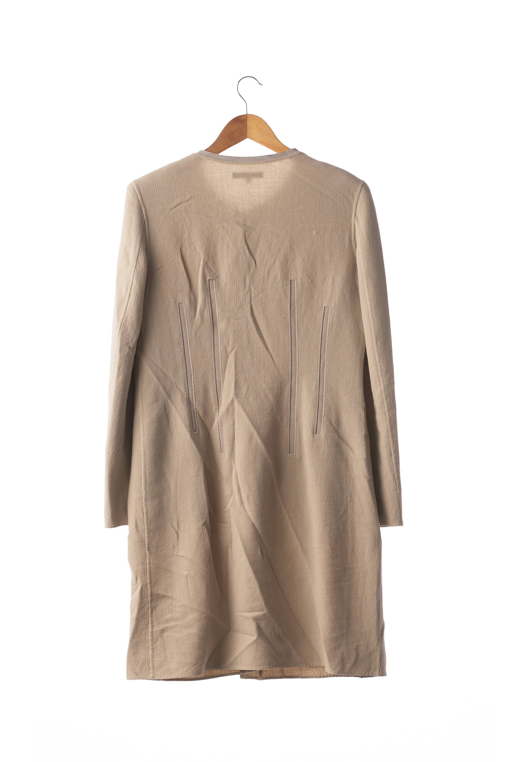 Apostrophe Manteaux Longs Femme couleur beige