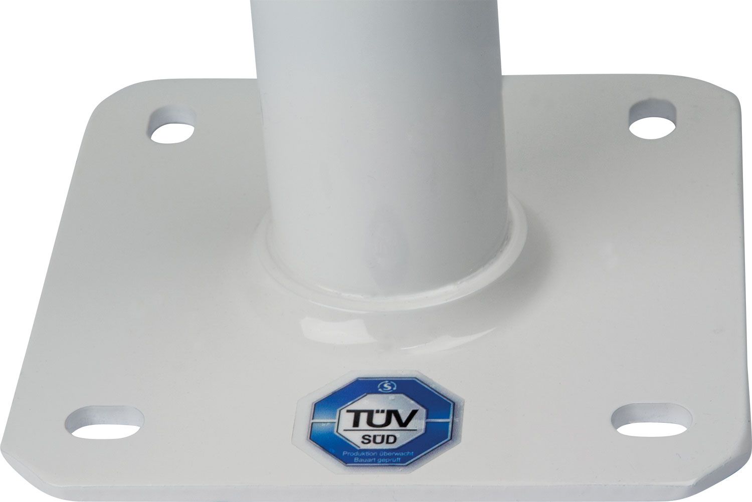 Schwaiger WAHW3525 35 cm weiße Aluminium Wandhalter