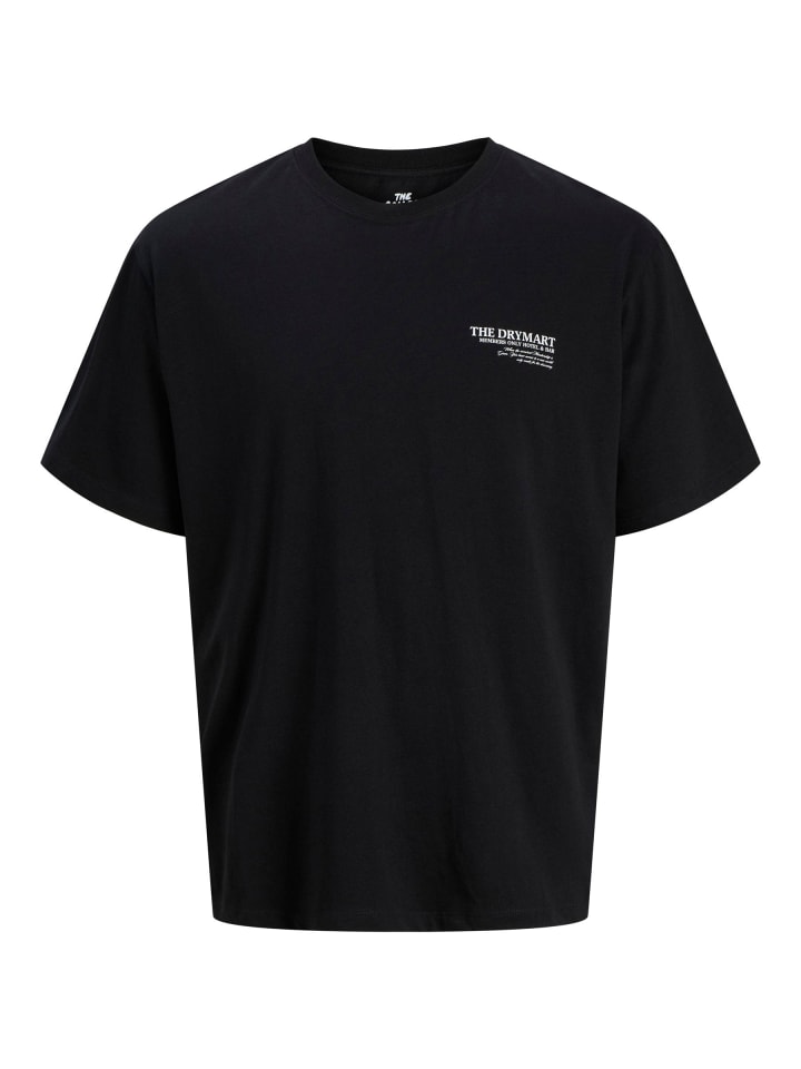 JACK & JONES PLUS T-shirt in Black günstig kaufen