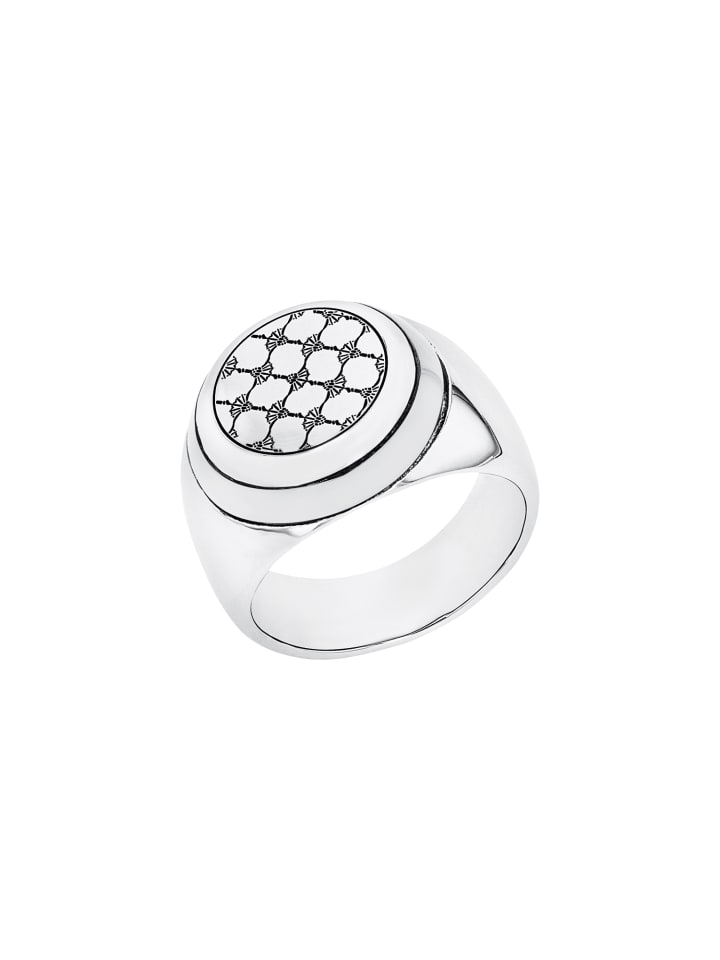 JOOP! Ring Edelstahl, IP Grau in Silber günstig kaufen