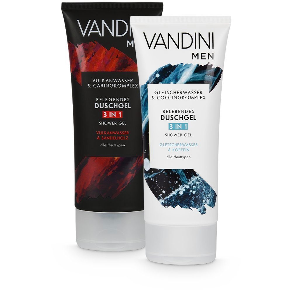 VANDINI Hautpflege-Set Geschenkset Men GLETSCHER & VULKAN, 1-tlg.