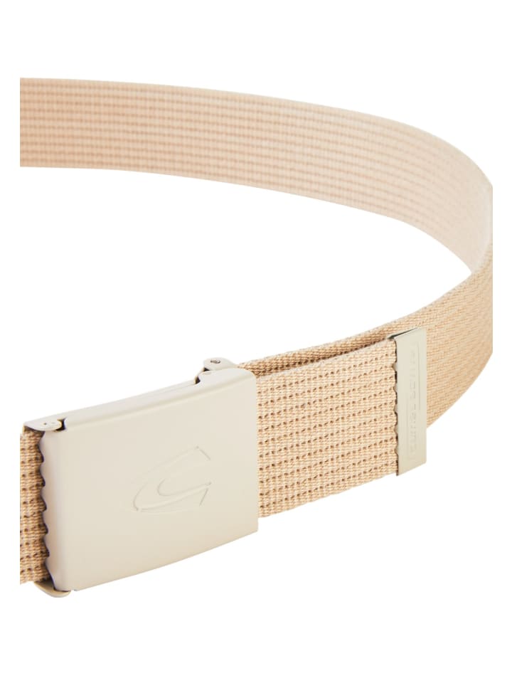Camel Active Gürtel aus gewebter Baumwolle in Beige günstig kaufen onesize