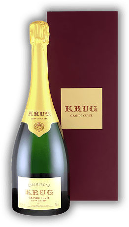 Krug Brut Grande Cuvee 171ème Edition Krug Brut Grande Cuvee 171ème Edition Ein Champagner mit außerordentlicher Finesse. 0,75	 Liter - Vol 12%
