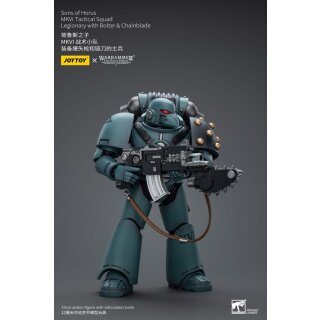 Warhammer: The Horus Heresy Actionfigur: Sons of Horus - MKVI Tactical Squad Legionary with Bolter & Chainblade