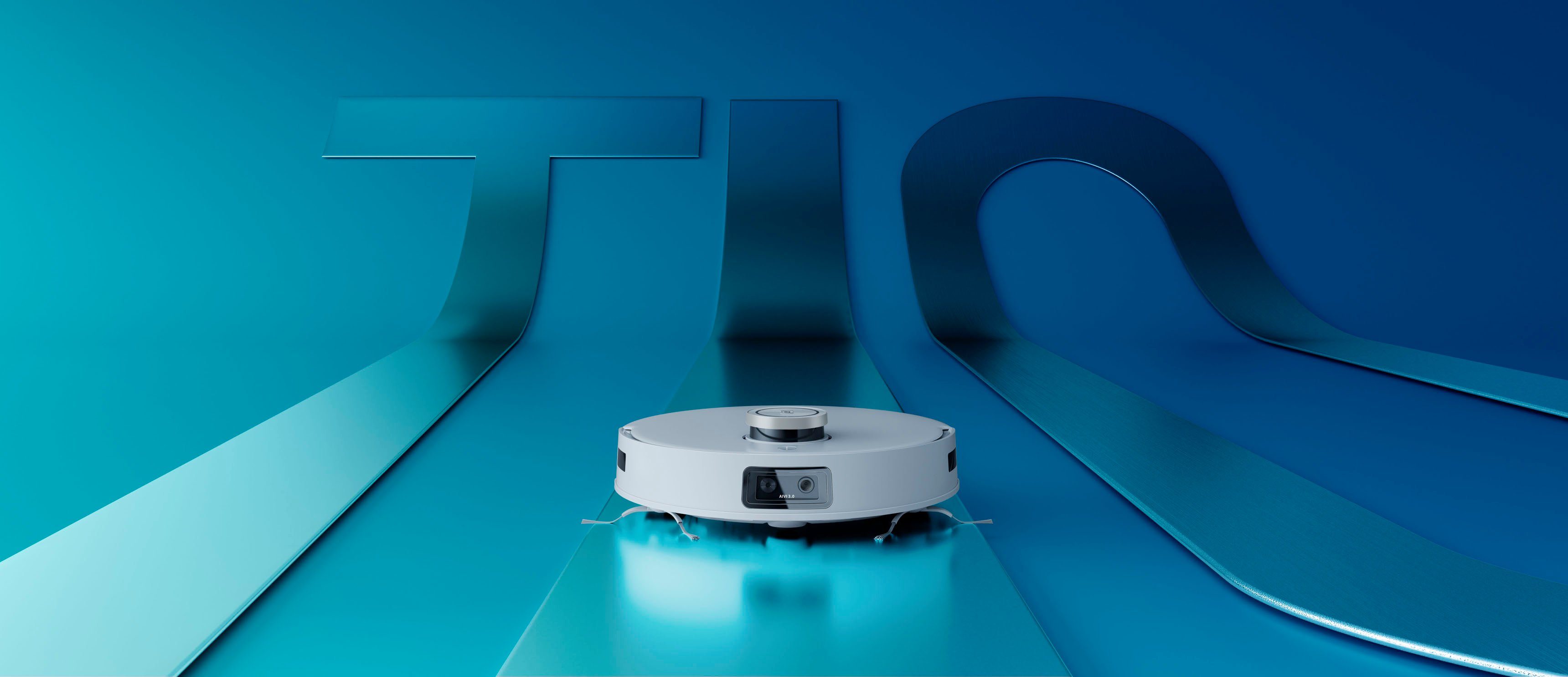 ECOVACS Nass-Trocken-Saugroboter DEEBOT T10, 45 W, 3000PA, DToF-Laser, KI Hinderniserkennung, für alle Fussbodenarten