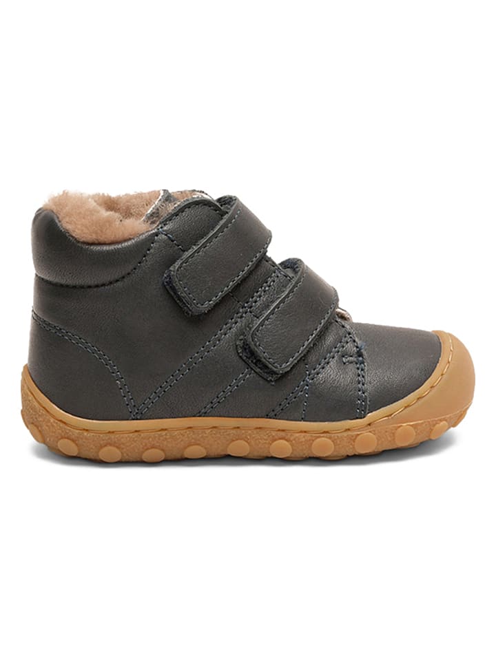 bisgaard Leder-Lauflernschuhe in Dunkelblau günstig kaufen